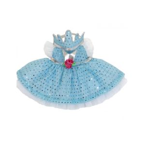 Vestito da principessa blu – x Kids doll – Bambola empatica Rubens Barn
