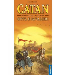 I COLONI DI CATAN: ESPANSIONE 5/6 GIOCATORI PER CITTA’ E CAVALIERI