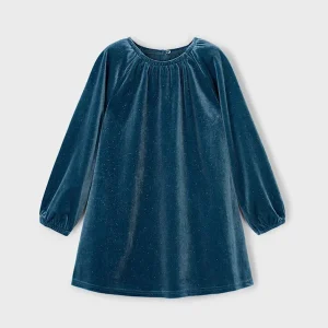 Vestito velluto luminoso