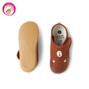 I Walk Nook Bear Mocha Indoor – Bobux