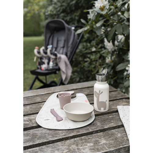 Ciotola Pappa Kiddish – Raffi – Sabbia – 100% PP Alimentare Riciclabile Done By Deer - immagine 4