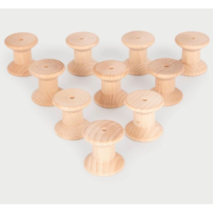 Wooden spool – Bobina in legno Tickit