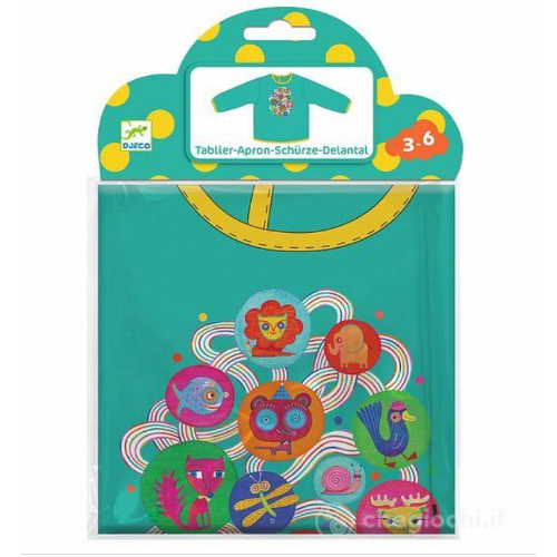 Maglietta impermeabile per la pittura Djeco - immagine 3