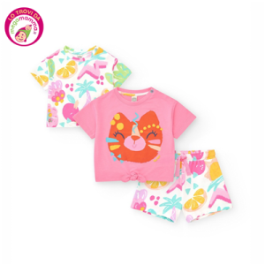 Set 2 T-Shirt e Shorts Sunrise Is A Lemon – Tuc Tuc