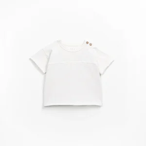 Maglietta con apertura sulla spalla