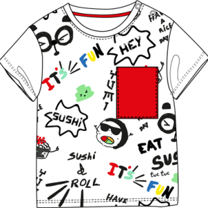 Maglietta Hey Sushi – Tuc Tuc