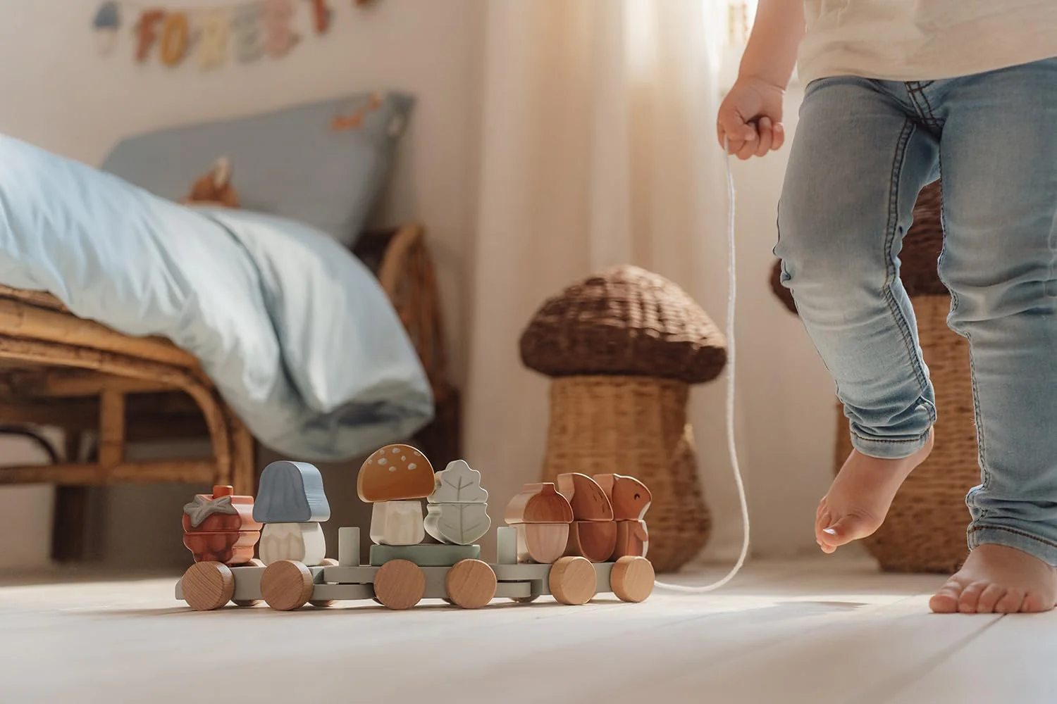 Trenino con costruzioni - immagine 3