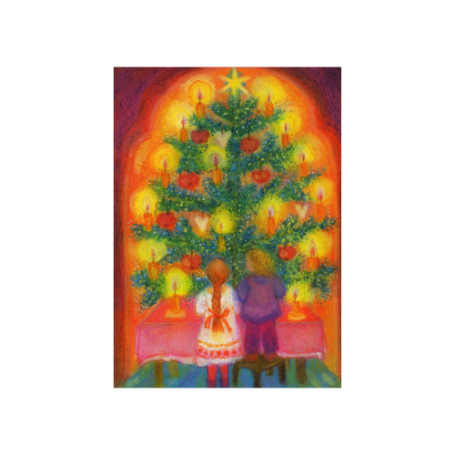 Cartolina Albero di natale Daelli - immagine 2