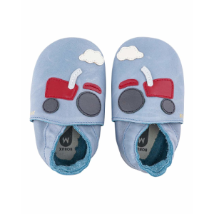 Bobux Soft Sole – Ardesia con Trattore – tg S