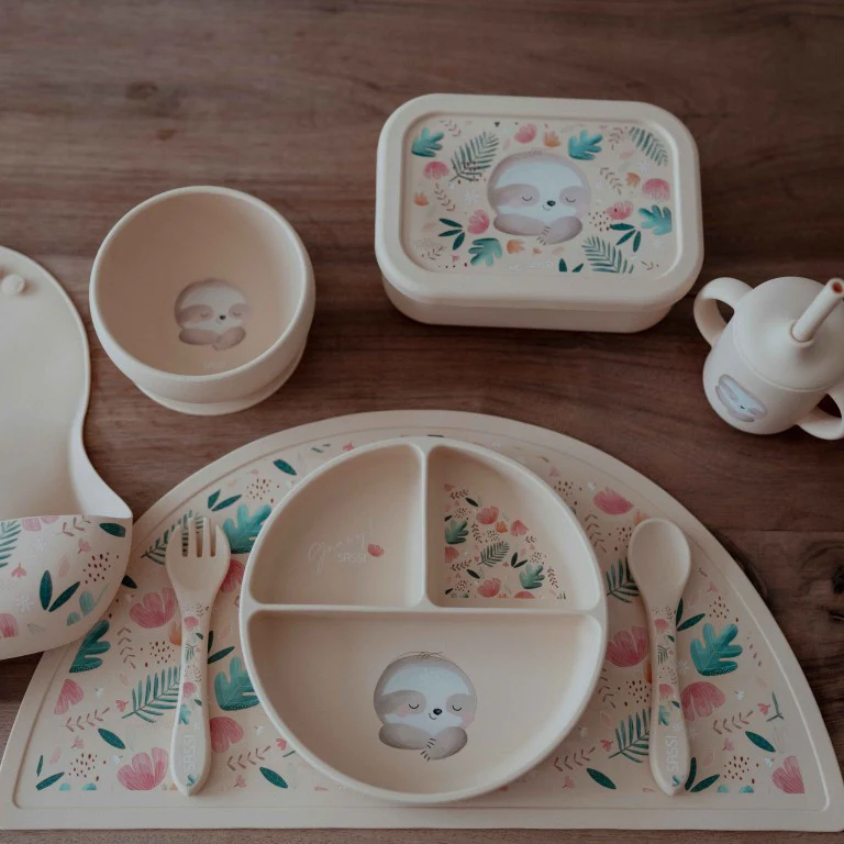 Ciotola con ventosa in silicone - Bradipo Gnawy - immagine 6