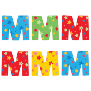 Lettera M con stelle Bigjigs