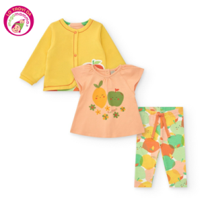 Felpa reversibile, T-Shirt e Leggings Healthy Apple – Tuc Tuc