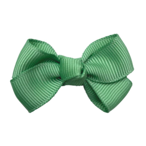 Fiocco per capelli con clip verde  La Pingvin