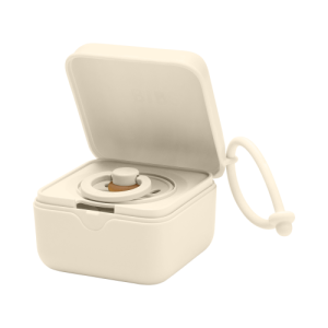 Scatola porta ciuccio Avorio Bibs