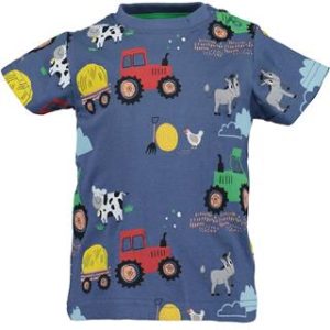 Maglia Manica Corta Cow Blue Farm – Blue Seven