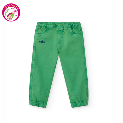 Pantalone Cotone Green Color The Sea – Tuc Tuc - immagine 2