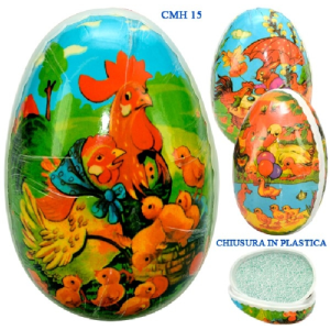 Uovo 15cm cartone vuoto Heitmann