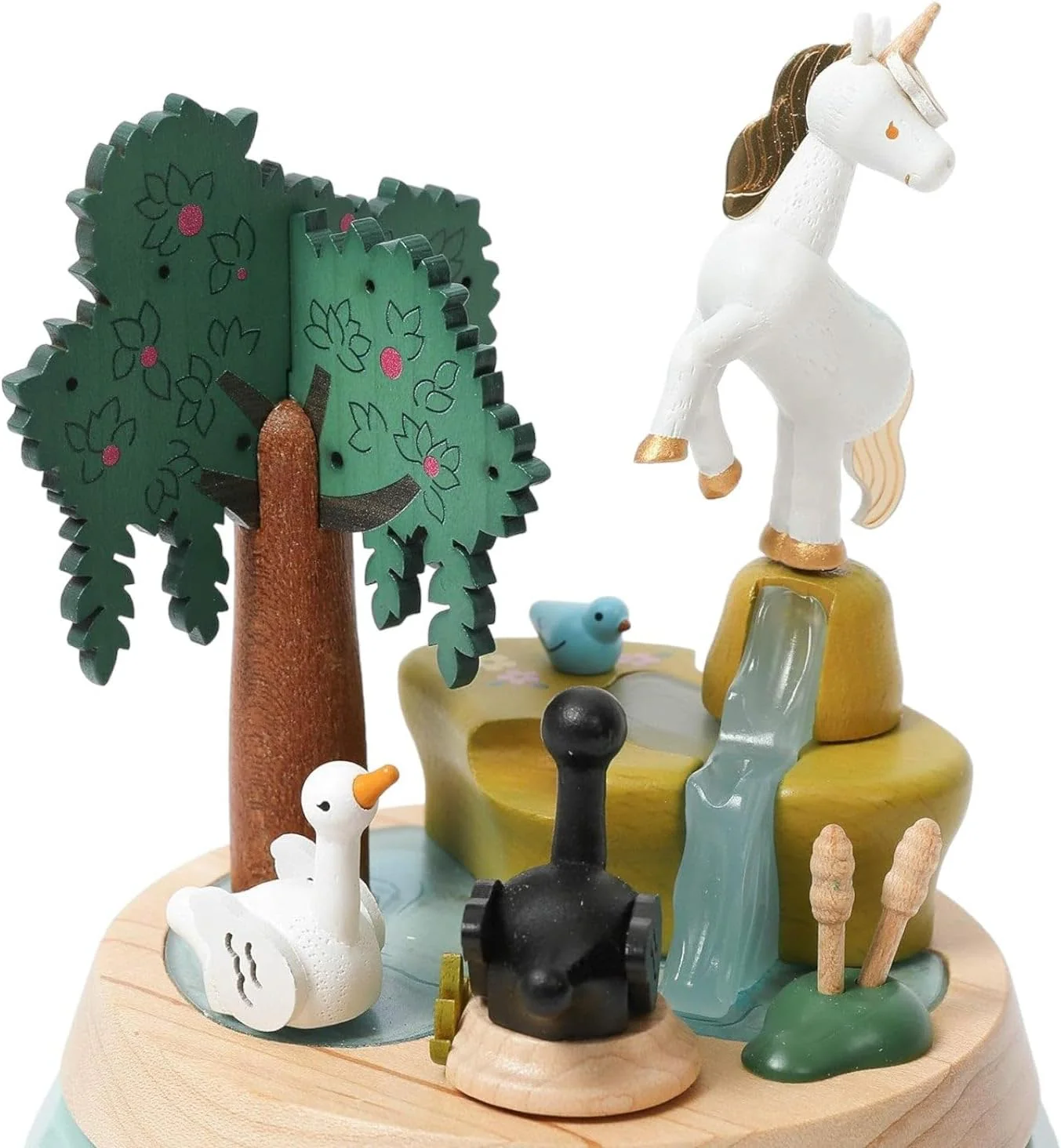 Carillon Unicorno e cigni Wooderful life - immagine 3