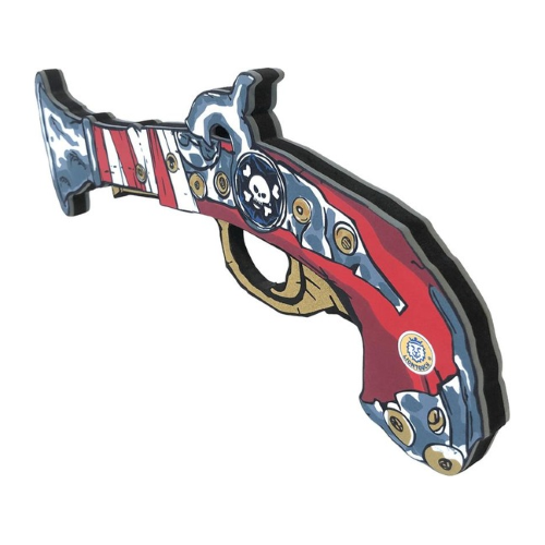 Pistola pirata red stripe Liontouch