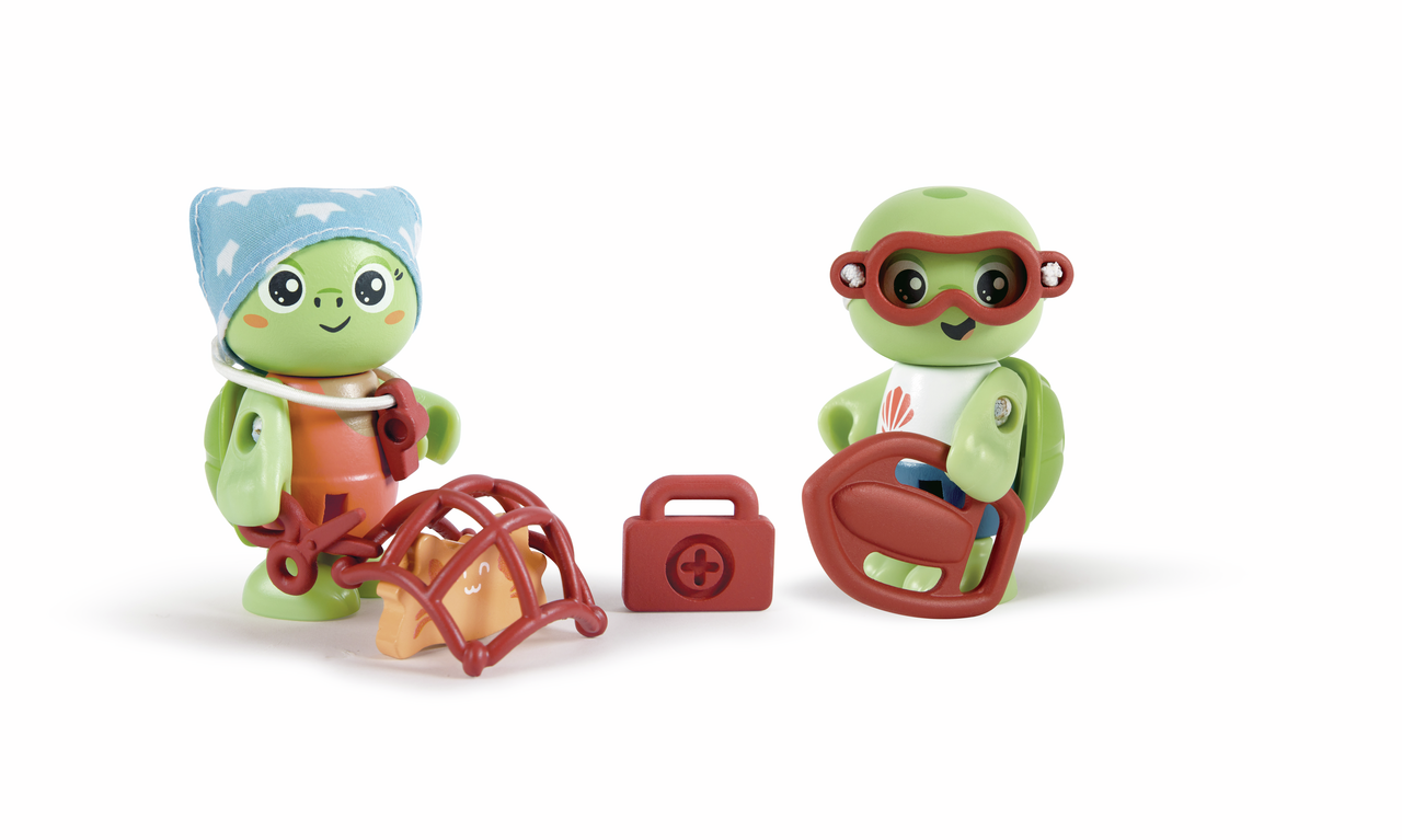 Kayl e Way Tartarughe Rescue – Hape - immagine 3
