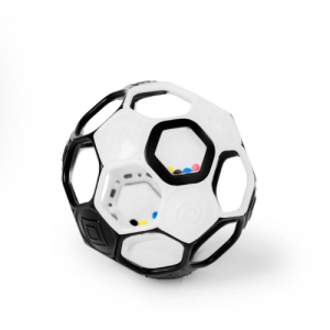 O ball palla da calcio in bianco e nero Okids