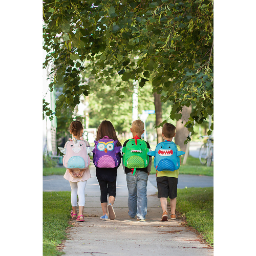 Zainetto Bimbi, Sherman lo Squalo – 33 x 26,5 x 10 cm Zoocchini - immagine 3