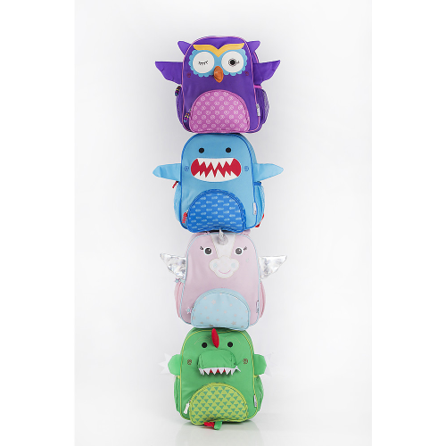 Zainetto Bimbi, Olive il Gufetto – 33 x 26,5 x 10 cm Zoocchini - immagine 4