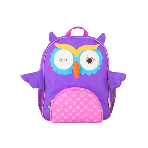 Zainetto Bimbi, Olive il Gufetto – 33 x 26,5 x 10 cm Zoocchini - immagine 6