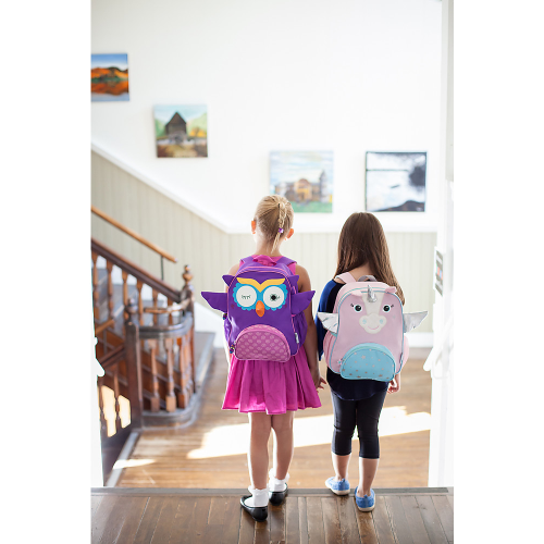 Zainetto Bimbi, Olive il Gufetto – 33 x 26,5 x 10 cm Zoocchini - immagine 7