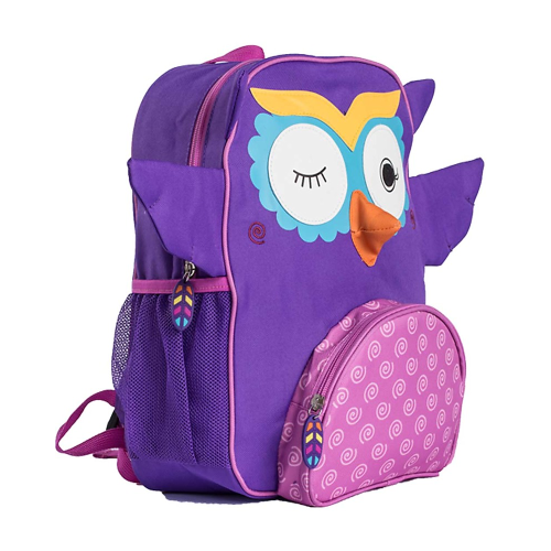 Zainetto Bimbi, Olive il Gufetto – 33 x 26,5 x 10 cm Zoocchini - immagine 9