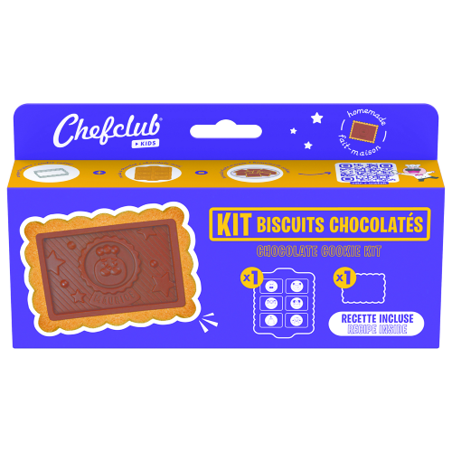 Kit per biscotti al cioccolato Chef club - immagine 2