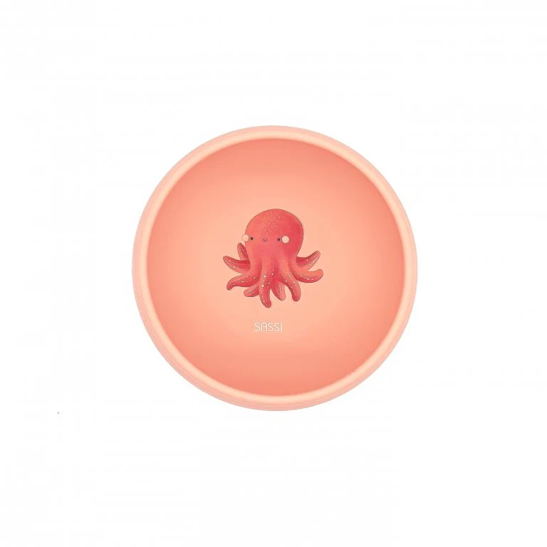 Ciotola con ventosa in silicone - Polpo Slurpy - immagine 2