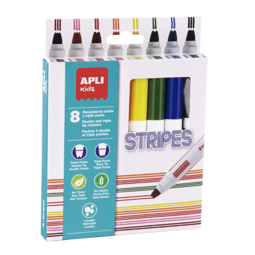 Pennarelli -markers stripes Apli - immagine 2