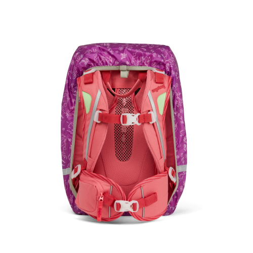 Copri zaino impermeabile e catarifrangente. Fucsia – Ergobag - immagine 4