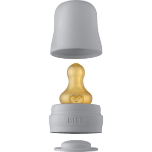Kit Biberon – Cloud – Include: Tappo/Tettarella (flusso lento)/Blocco Latte/Tappo a Vite e Imbuto Pieghevole Bibs