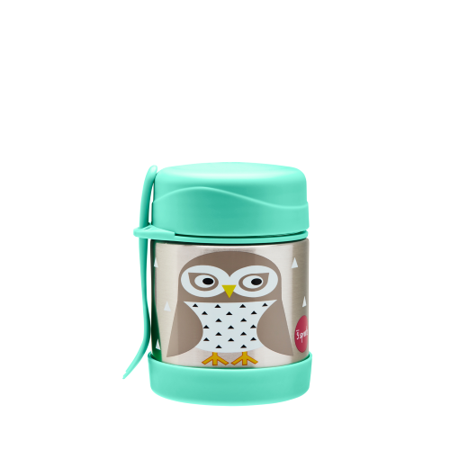 Thermos Porta Cibo in Acciaio Inossidabile con Cucchiaio-Forchetta, 35