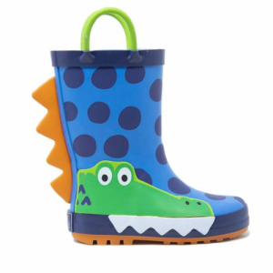 Stivaletti per la pioggia coccodrillo a pois – numero 24 – Mr. Tiggle