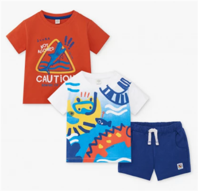 Set 3 Pz Shorts e 2 Magliette Salty Air – Tuc Tuc