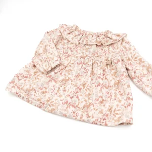 Vestito ampio con colletto