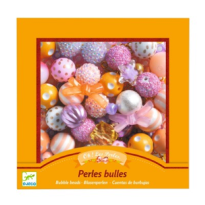 Collane con perline di legno viola Djeco