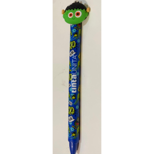 Penna cancellabile blu click clak mostri frankenstein Tinta Unita