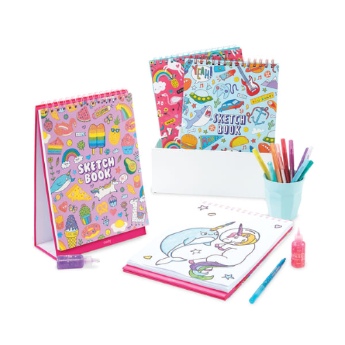 Blocco da disegno rigido con unicorni Ooly - immagine 4