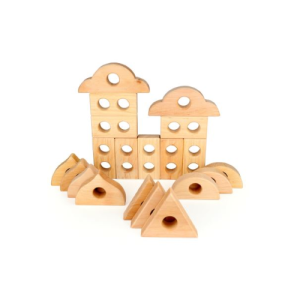 Blocchi con fori (20 pezzi) Bauspiel