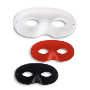 Maschera carnevale scamosciato grande Carnival toys