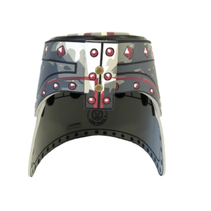 Elmo crociati in gomma eva Liontouch