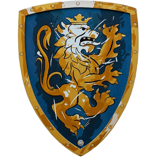 Scudo cavaliere blu/oro Liontouch