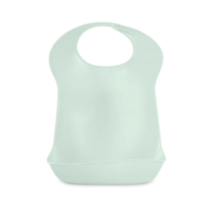 Bavaglino rigido in silicone menta Miniland Educational