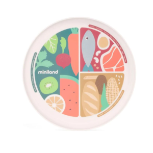 Piatto con tre sezioni Miniland Educational