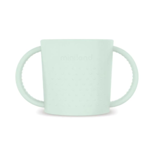 Tazza con manici azzurra Miniland Educational