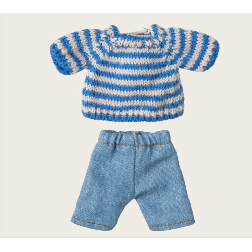 Maglioni a maglia e pantaloni, Topo fratello maggiore Maileg